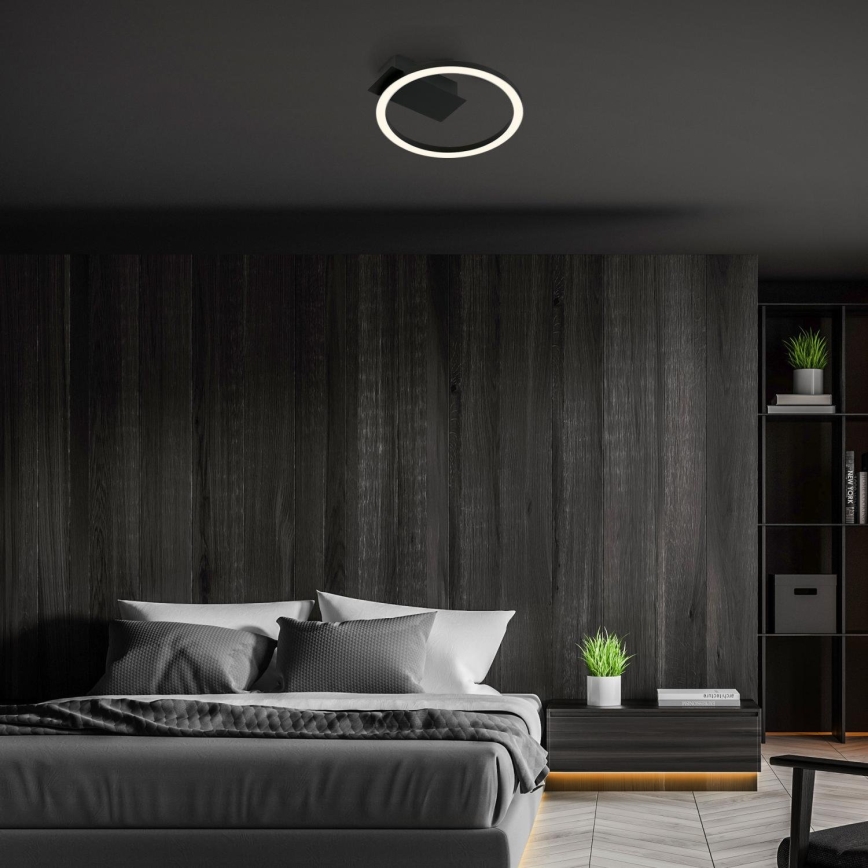 Briloner 3778-015 - plafonnier LED FRAME LED/5W/230V Ø 20 cm noir