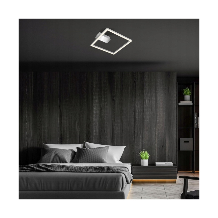 Briloner 3780-014 - Plafonnier LED FRAME LED/14W/230V 26,5x25 cm chrome mat