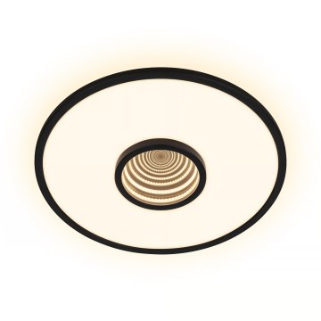 Briloner 3847015 - Plafonnier LED TORO 18 W / 230 V, Ø 42 cm, noir