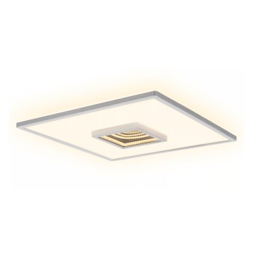 Briloner 3848014 - Plafonnier LED TORO LED/18W/230V 42x42 cm chrome mat