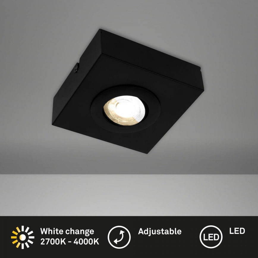 Briloner 3996015 - Spot CTS LED/4W/230V 2700/4000K noir
