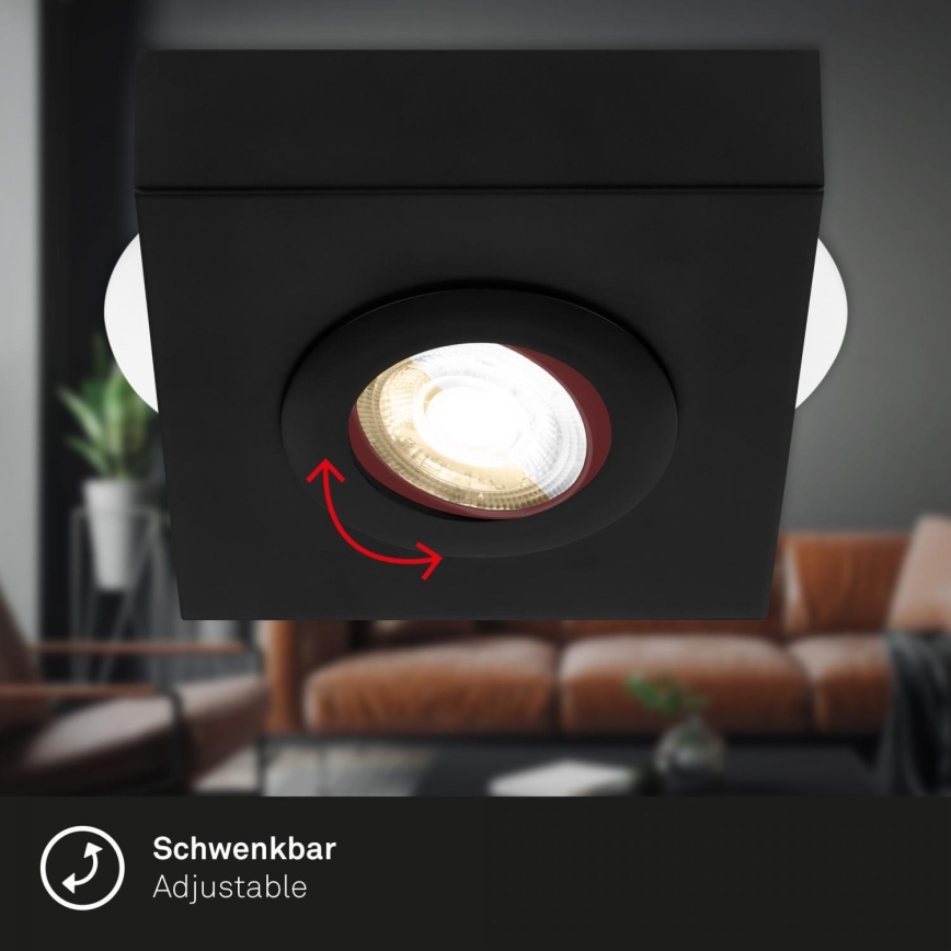Briloner 3996015 - Spot CTS LED/4W/230V 2700/4000K noir