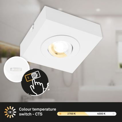 Briloner 3996016 - Spot CTS LED/4W/230V 2700/4000K blanc