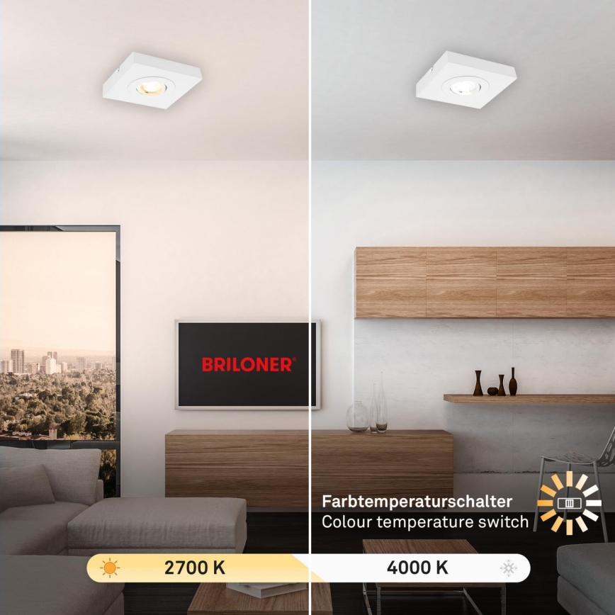 Briloner 3996016 - Spot CTS LED/4W/230V 2700/4000K blanc