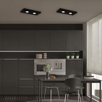 Briloner 3996025 - Spot CTS 2xLED/4W/230V 2700/4000K noir