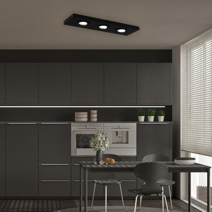 Briloner 3996035 - Spot CTS 3xLED/4W/230V 2700/4000K noir