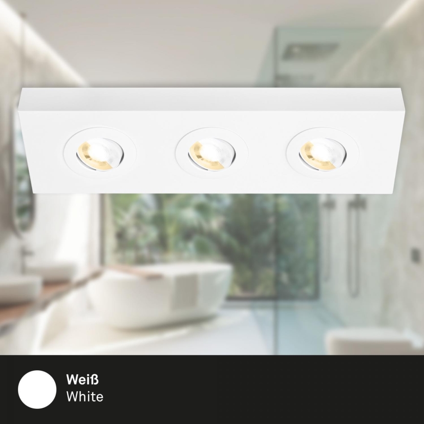 Briloner 3996036 - Spot CTS 3xLED/4W/230V 2700/4000K blanc