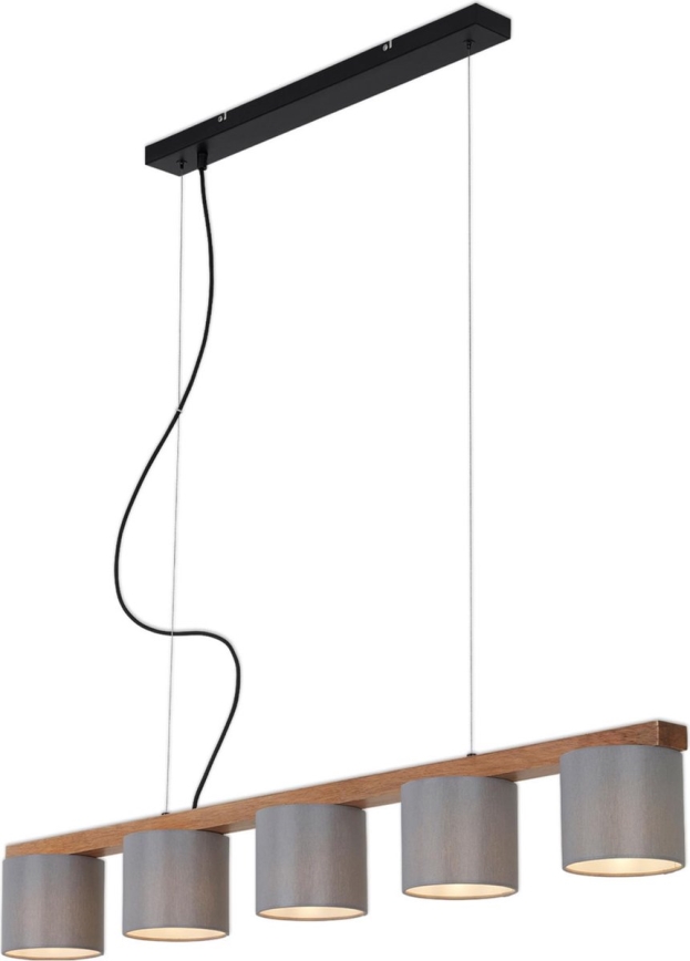 Briloner 4075-054 - Suspension sur câble 5xE14/25W/230V