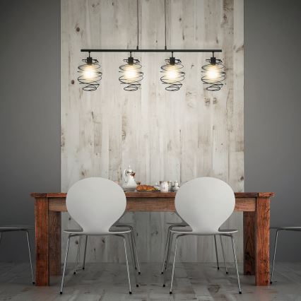 Briloner 4871-045 - Suspension sur câble 4xE27/60W/230V