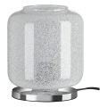 Briloner 7011-018 - Lampe de table COLD 1xE27/40W/230V transparente/chrome poli