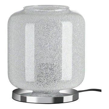Briloner 7011-018 - Lampe de table COLD 1xE27/40W/230V transparente/chrome poli