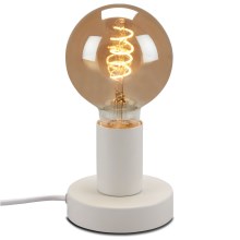 Briloner 7023-016 - Lampe de table TEEPU 1xE27/10W/230V blanc