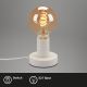 Briloner 7023-016 - Lampe de table TEEPU 1xE27/10W/230V blanc