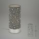 Briloner 7028-014 - Lampe de table STARRY SKY 1xE14/25W/230V gris