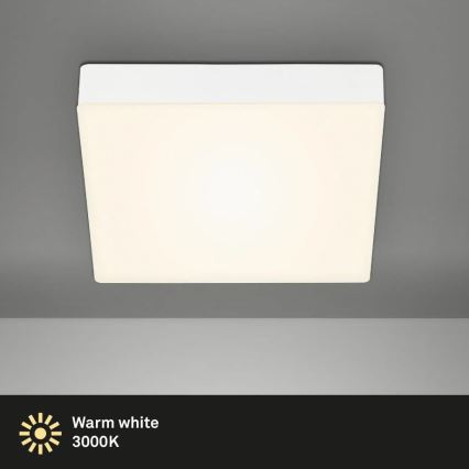 Briloner 7070-016 - Plafonnier LED FLAME LED/16W/230V blanc