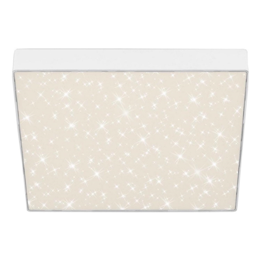 Briloner 7078-416 - Plafonnier STAR SKY LED/21W/230V 4000K 28x28 cm blanc