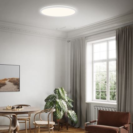 Briloner 7080-016 - Plafonnier à intensité variable SLIM LED/22W/230V 2700-6500K + télécommande