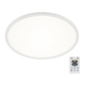 Briloner 7080-016 - Plafonnier à intensité variable SLIM LED/22W/230V 2700-6500K + télécommande