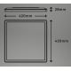 Briloner 7082-016 - Plafonnier à intensité variable LED SLIM LED/22W/230V 2700-6500K + télécommande