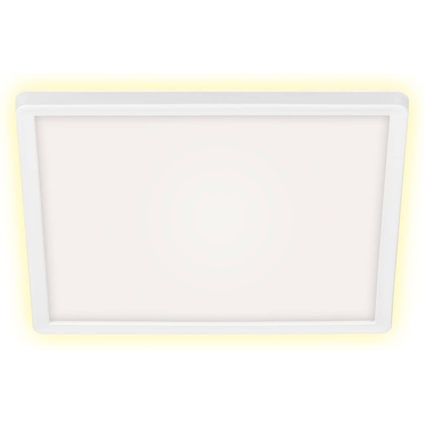 Briloner 7090-416 - Plafonnier LED RGBW à intensité variable SLIM LED/15W/230V + télécommande