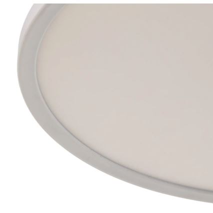 Briloner 7094-416 - Plafonnier LED RGBW à intensité variable SLIM LED/22W/230V + télécommande