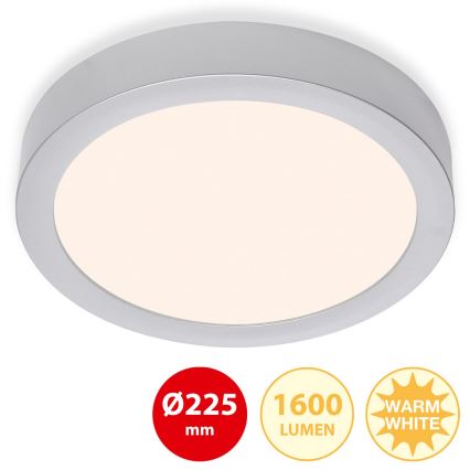 Briloner 7117-014 - Plafonnier LED FIRE LED/16,5W/230V 3000K