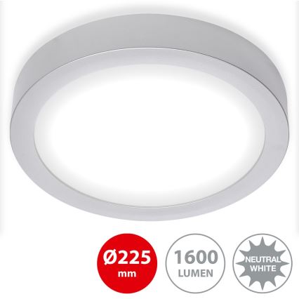 Briloner 7117-414 - Plafonnier LED FIRE LED/16,5W/230V 4000K