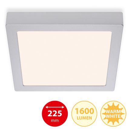 Briloner 7118-014 - Plafonnier LED FIRE LED/16,5W/230V 3000K