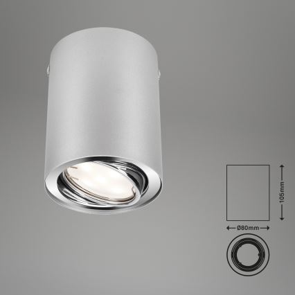 Briloner 7119-014 - Spot LED TUBE 1xGU10/5W/230V rond