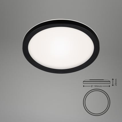 Briloner 7150-415 - plafonnier LED SLIM LED/12W/230V diam. 19 cm