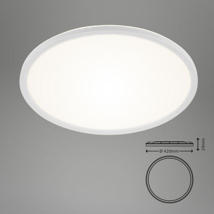 Briloner 7157-416 - plafonnier LED SLIM LED/22W/230V diamètre 42 cm