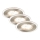 Briloner 7197-032 - LOT 3x Spot encastrable de salle de bain à intensité variable LED/4,5W/230V IP44