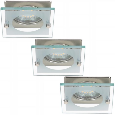 Briloner 7202-032 - PACK 3x Luminaire LED salle de bain ATTACH 1xGU10/4W/230V