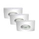Briloner 7239-038- LOT 3x Spot encastrable LED salle de bain ATTACH 1xGU10/4W/230V IP44
