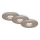 Briloner 7240-032 - LOT 3x Spot encastrable de salle de bain ATTACH LED/1,8W/230V IP44 chrome mat