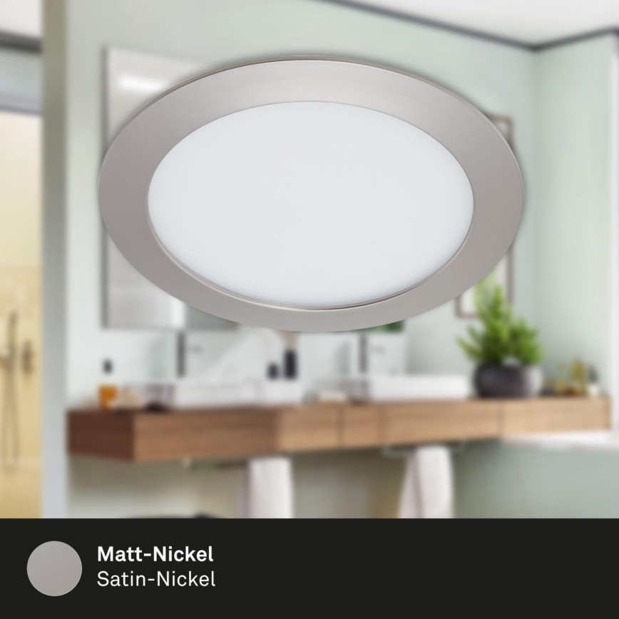 Briloner 7286-012 - Spot encastrable de salle de bain LED/12W/230V IP44