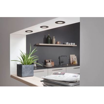 Briloner 7295-011 - LED À intensité variable bathroom spot encastrable ATTACH LED/6,5W/230V IP44