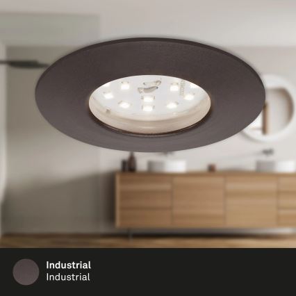 Briloner 7295-031 - LOT 3x Spot encastrable de salle de bain à intensité variable ATTACH LED/6,5W/230V IP44