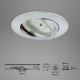Briloner 7296-019 - Spot encastrable de salle de bain à intensité variable LED/6,5W/230V IP23
