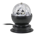 Briloner 7357-015 - Boule disco LED de table DISCO LIGHT 1xE27/3W/230V