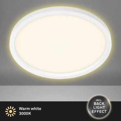 Briloner 7363-016 - Plafonnier LED CADRE LED/22W/230V d. 42,5 cm blanc