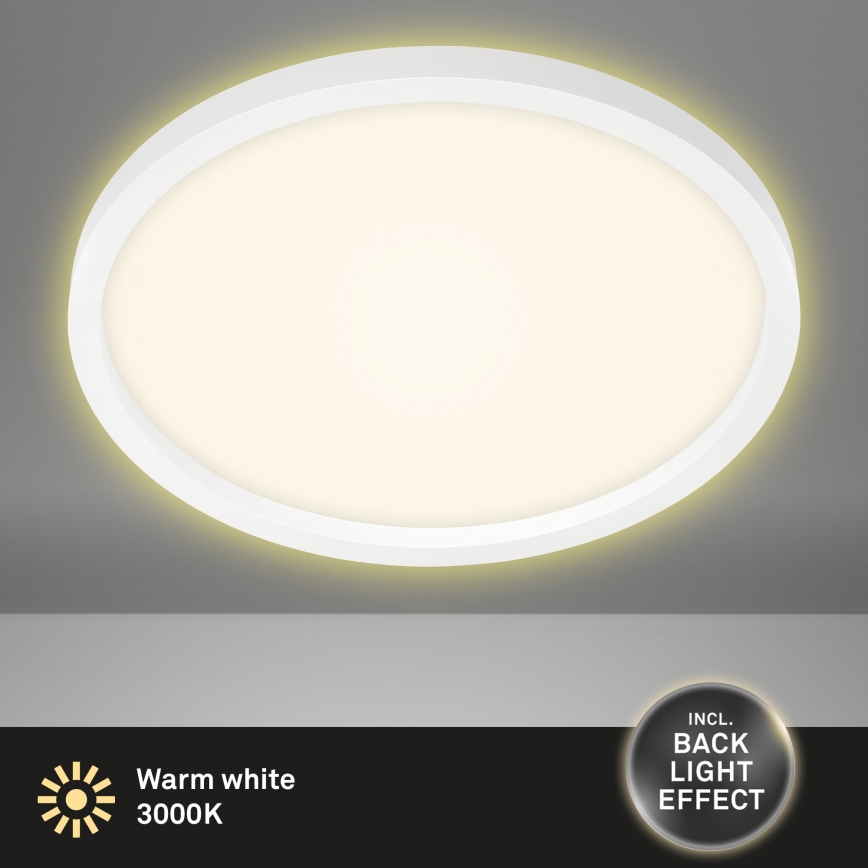 Briloner 7363-016 - Plafonnier LED CADRE LED/22W/230V d. 42,5 cm blanc