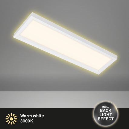 Briloner 7365-016 - Plafonnier LED CADRE LED/22W/230V 58,2x20,2 cm blanc