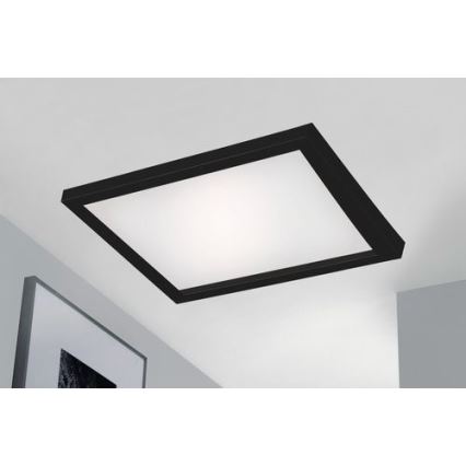 Briloner 7371-015 - Plafonnier à intensité variable GEO LED/24W/230V 3000-6500K + Télécommande