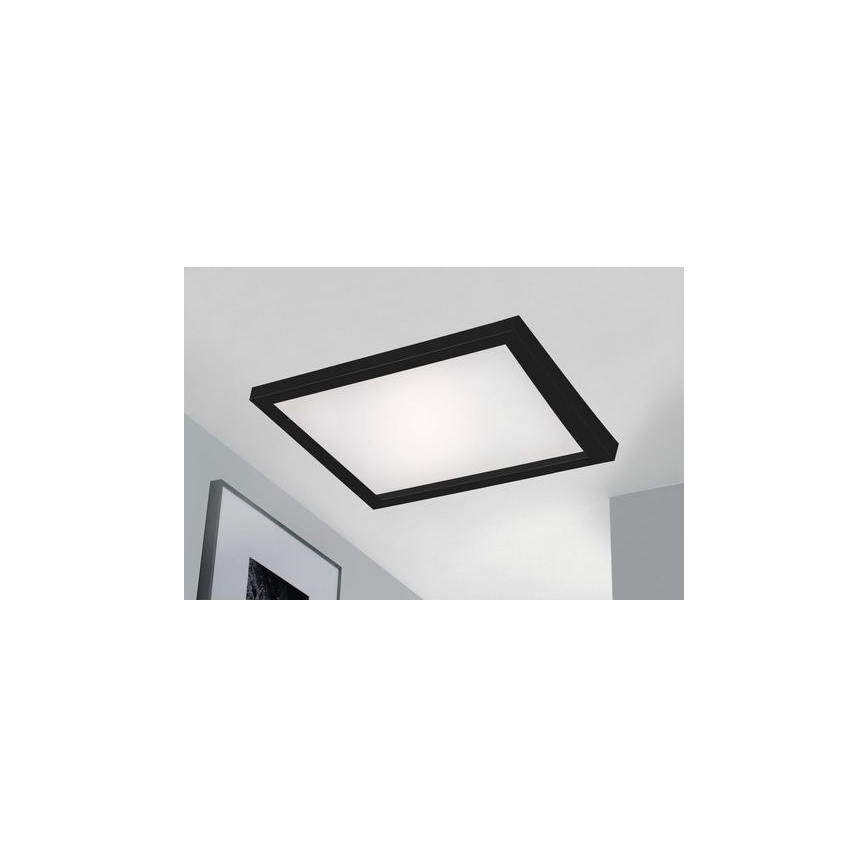 Briloner 7371-015 - Plafonnier à intensité variable GEO LED/24W/230V 3000-6500K + Télécommande