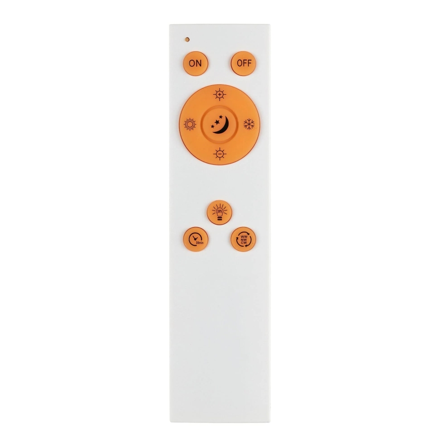Briloner 7371-015 - Plafonnier à intensité variable GEO LED/24W/230V 3000-6500K + Télécommande
