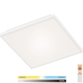 Briloner 7378-016 - Panneau à intensité variable LED/12W/230V 3000/4000/6500K + Télécommande
