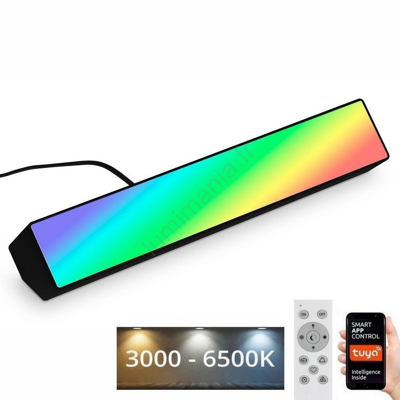 BRILONER - RGB spot Smart Home, werkt met Alexa, afstandsbediening, LED