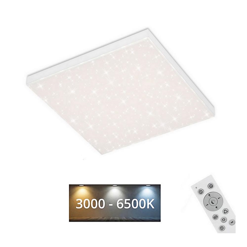 Briloner 7381-016 - Plafonnier à intensité variable LED STARRY SKY LED/15W/230V 3000-6500K + télécommande