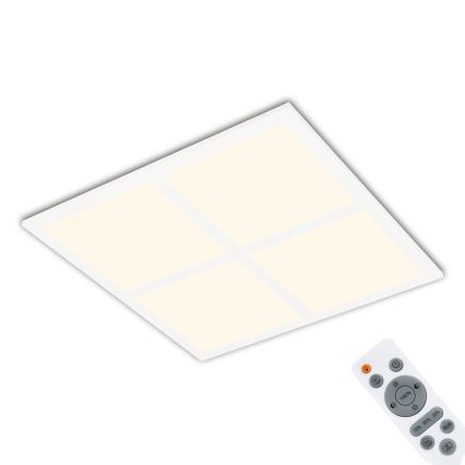 Briloner 7387-016 - Plafonier RGBW à intensité variable LED/24W/230V 3000-6500K + télécommande